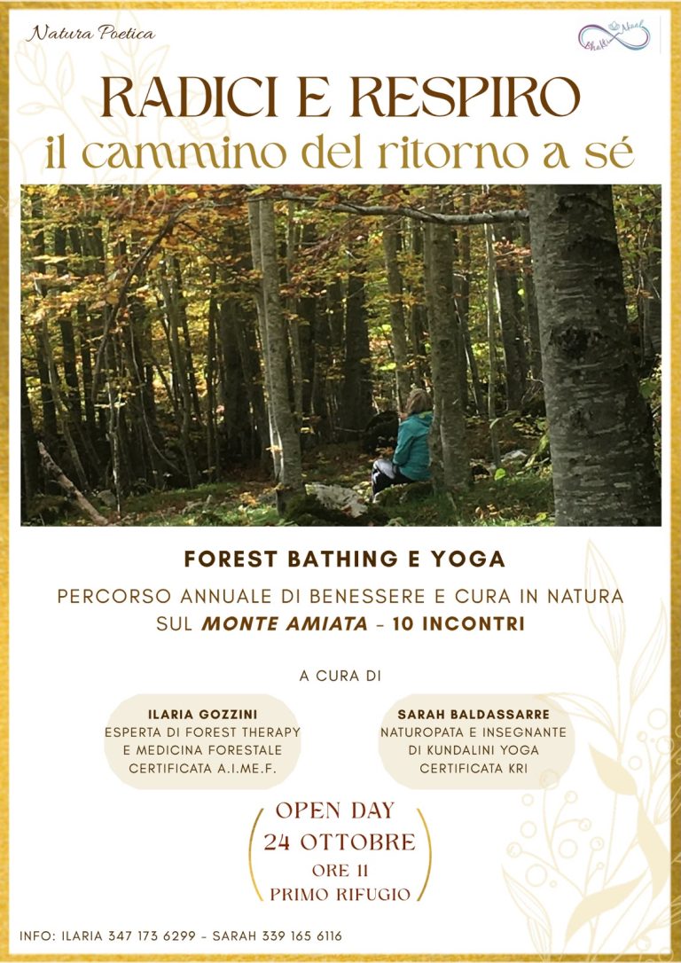 FOREST BATHING E YOGA